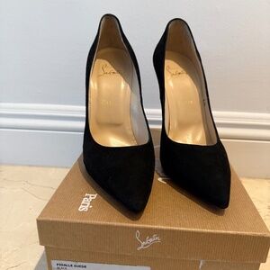 Christian Louboutin Black Suede pumps